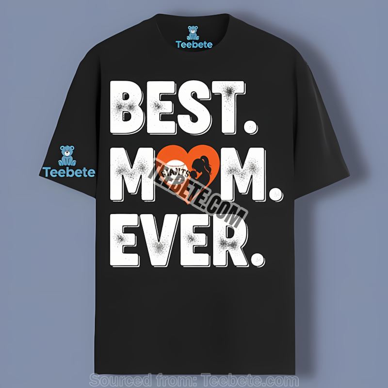 San Francisco Giants Best Mom Ever Heart Sports Shirt