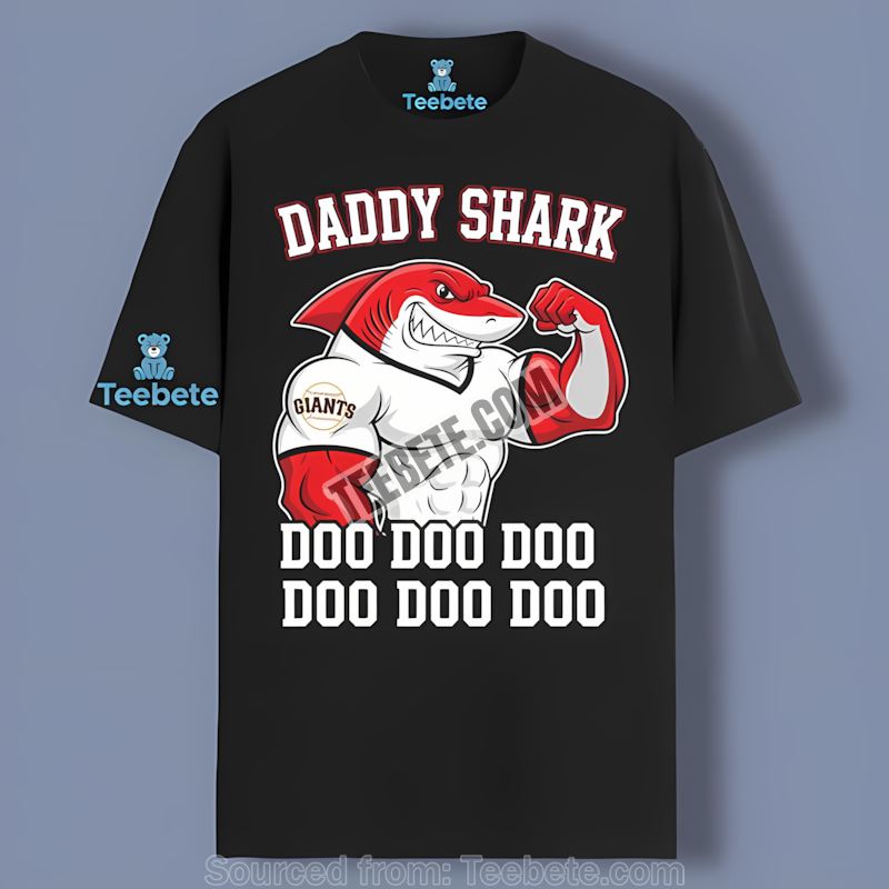 San Francisco Giants Daddy Shark Sports Shirt