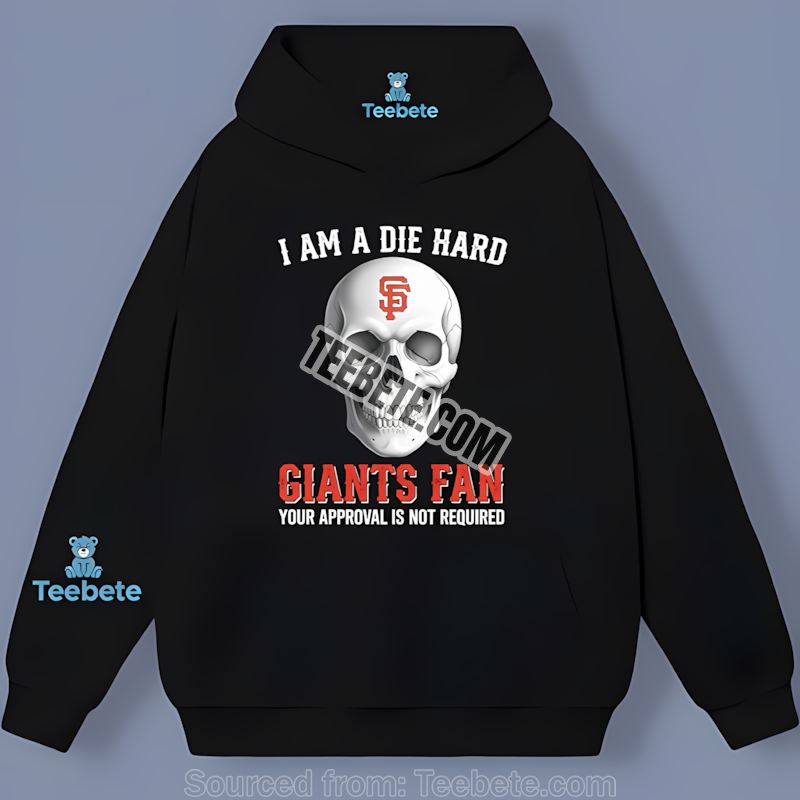 San Francisco Giants Die Hard Fan Skull Unisex Hoodie San Francisco Giants Die Hard Fan Skull Unisex Hoodie