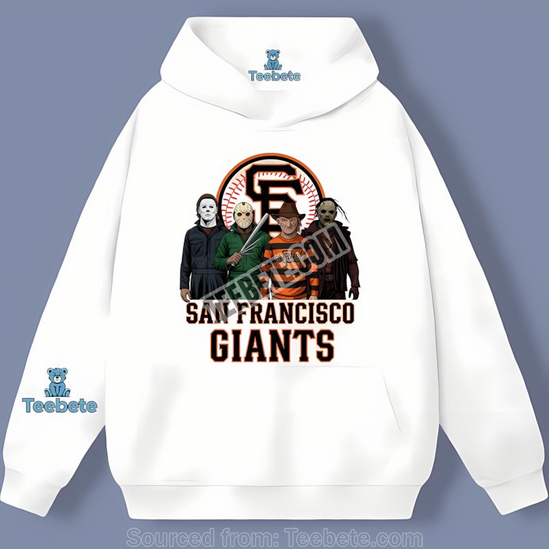 San Francisco Giants Halloween Horror Killers Retro Hoodie San Francisco Giants Halloween Horror Killers Retro Hoodie