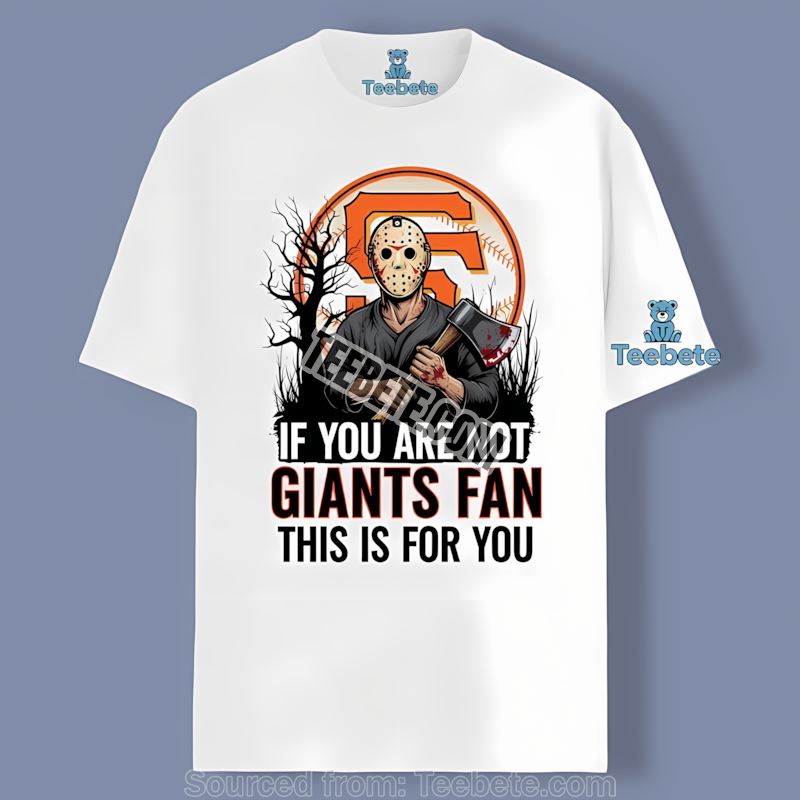 San Francisco Giants Halloween Jason Voorhees Trendy Shirt