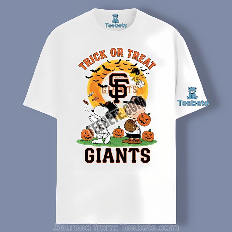 San Francisco Giants Happy Hallothanksmas Graphic Shirt