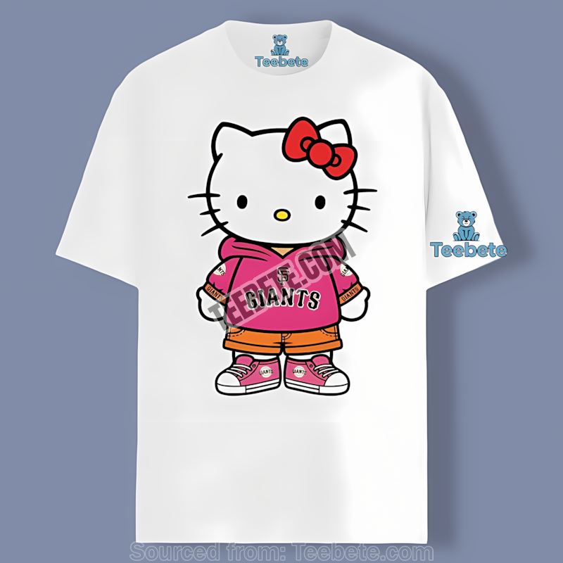 San Francisco Giants Hello Kitty Regular Shirt