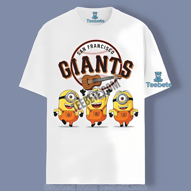 San Francisco Giants Minnie Mouse Breast Cancer Awareness Regular Shirt