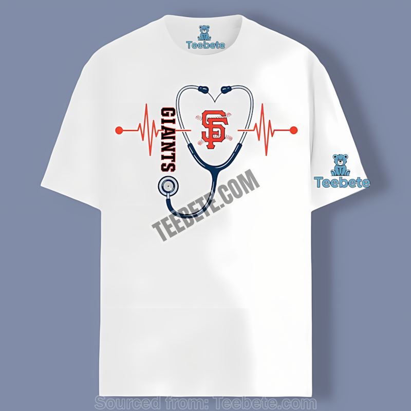 San Francisco Giants Nurse Heartbeat Regular Shirt