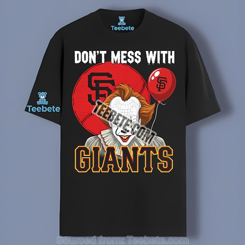 San Francisco Giants Pennywise Halloween Vintage Shirt