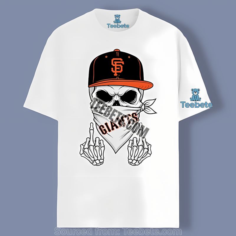 San Francisco Giants Skull Assuming I Am Just An Old Man Regular Shirt