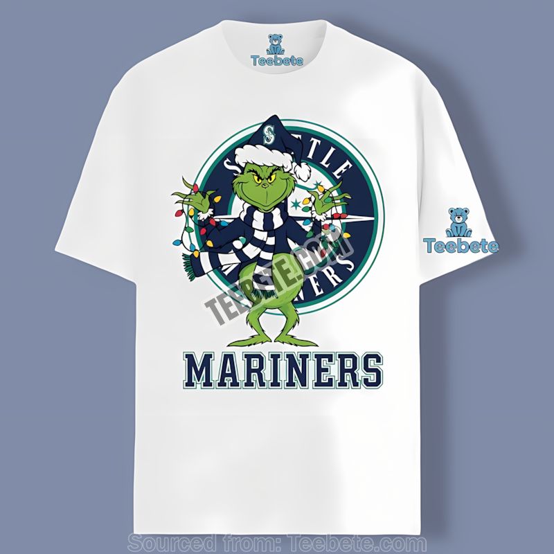 Seattle Mariners Grinch Christmas Vintage Shirt