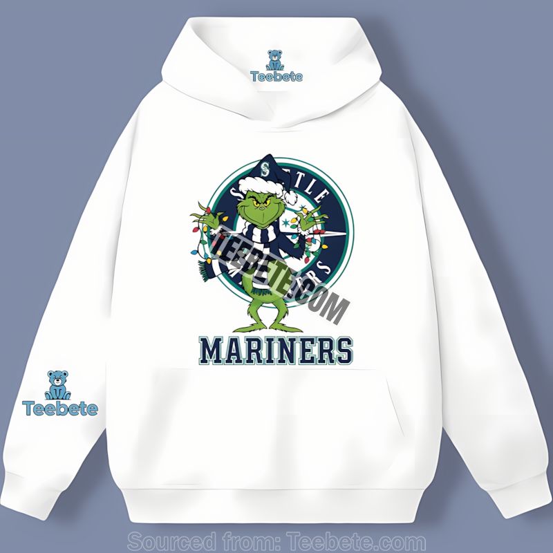 Seattle Mariners Grinch Christmas Vintage Hoodie Seattle Mariners Grinch Christmas Vintage Hoodie
