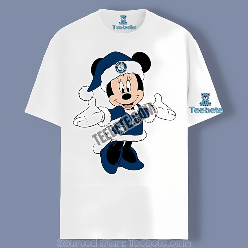Seattle Mariners Minnie Mouse Christmas Unisex Shirt