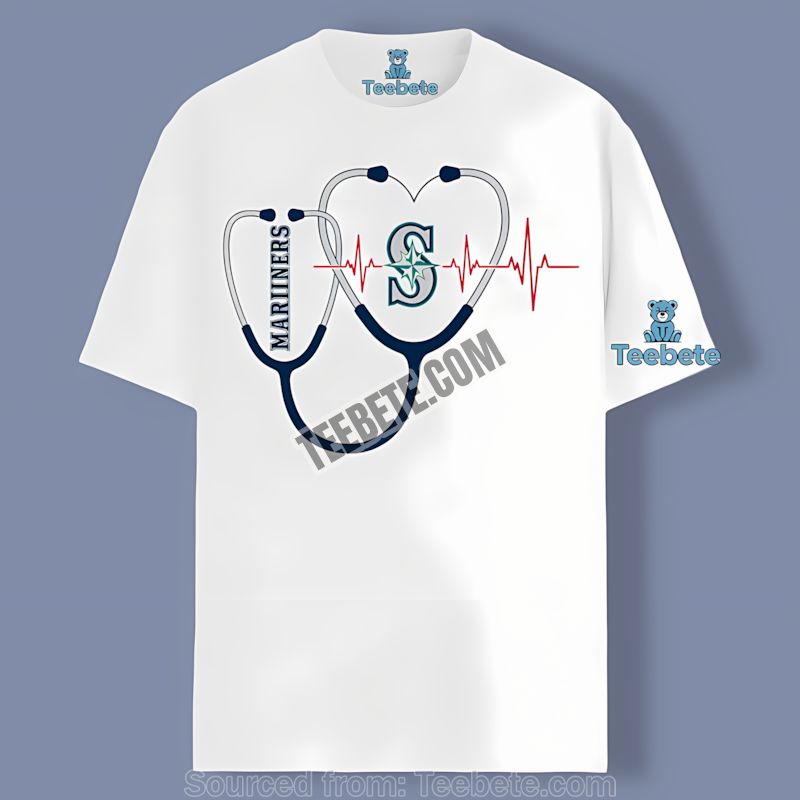 Seattle Mariners Nurse Heartbeat Trendy Shirt