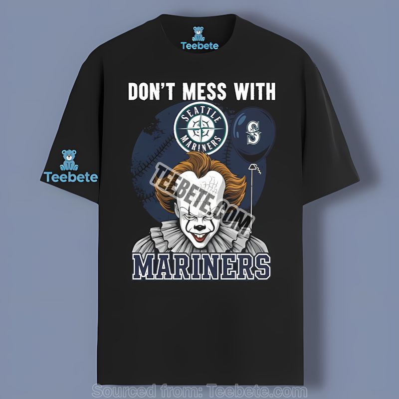 Seattle Mariners Pennywise Halloween Adults Shirt
