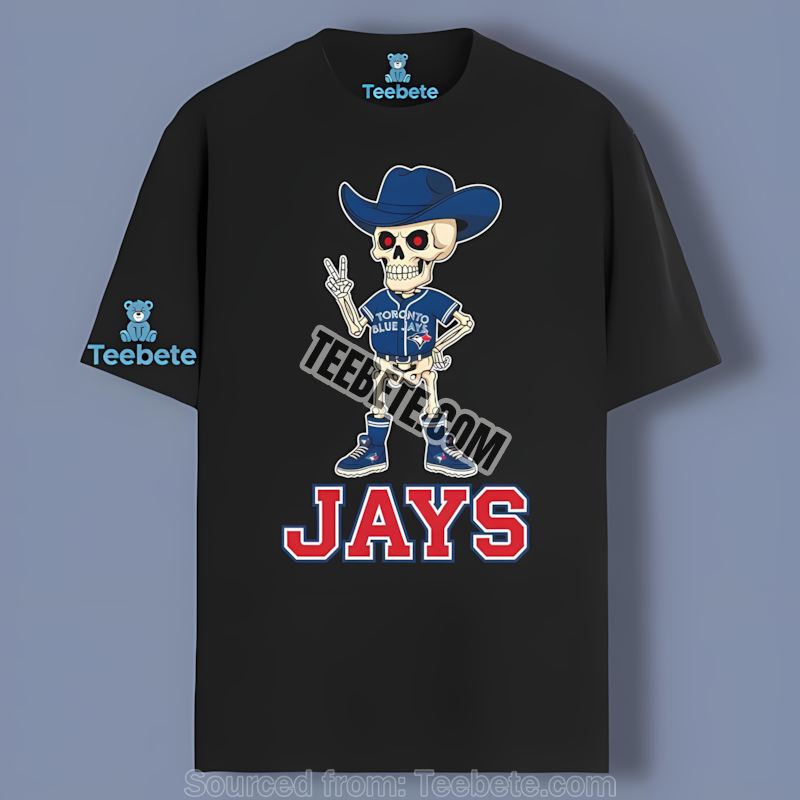Skull Bandana Toronto Blue Jays Adults Shirt