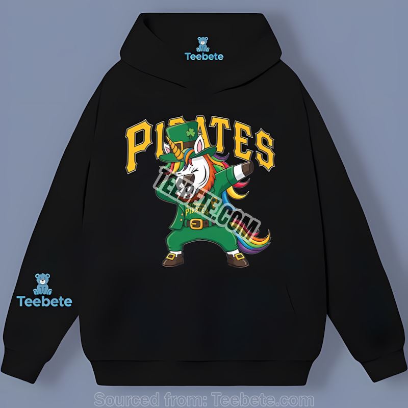 St Patricks Day Vs Dabbing Unicorn Pittsburgh Pirates Retro Hoodie St Patricks Day Vs Dabbing Unicorn Pittsburgh Pirates Retro Hoodie