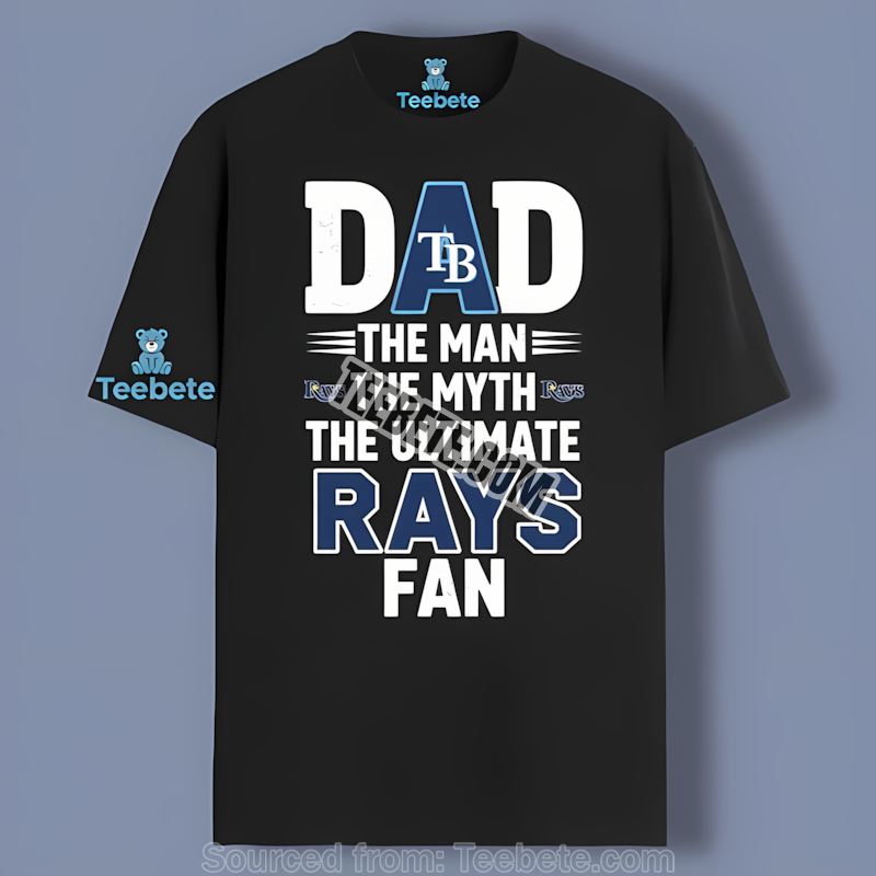 Tampa Bay Rays Dad Myth Ultimate Fan Sports Shirt