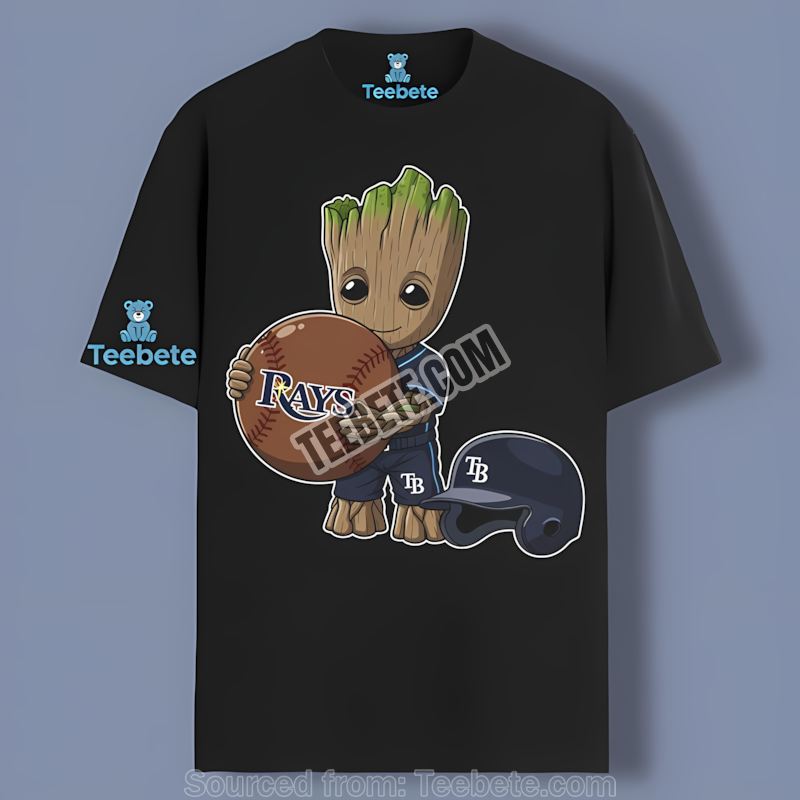 Tampa Bay Rays Groot Wields The Bat Sports Shirt