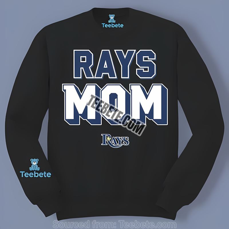 Tampa Bay Rays Mom Design Style Long Sleeve Tampa Bay Rays Mom Design Style Long Sleeve