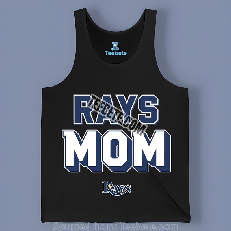 Tampa Bay Rays Mom Design Style Tanktop Tampa Bay Rays Mom Design Style Tanktop