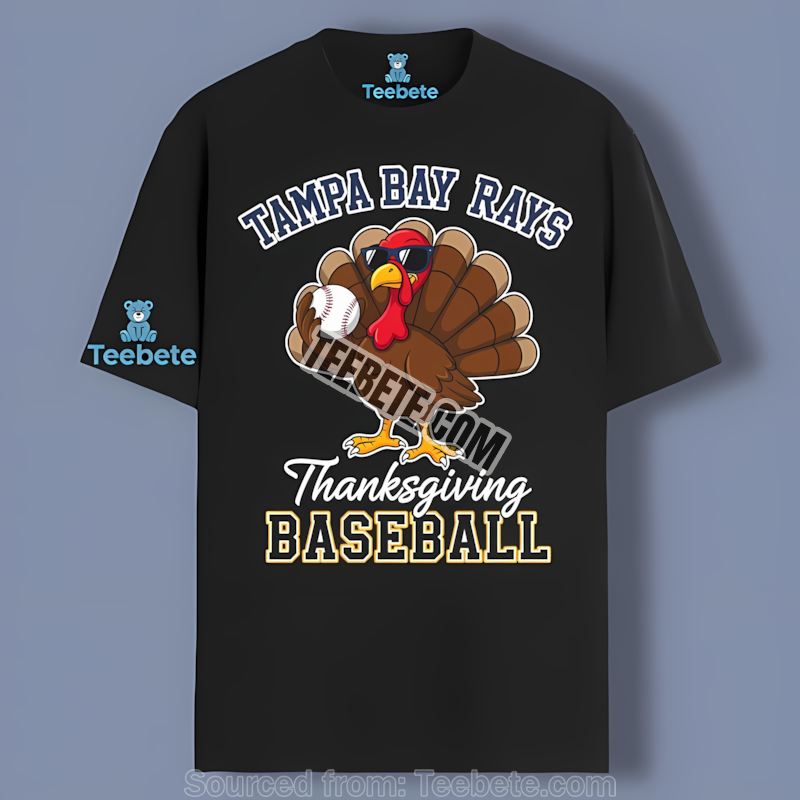 Tampa Bay Rays Thanksgiving Turkey Game Graphic Shirt