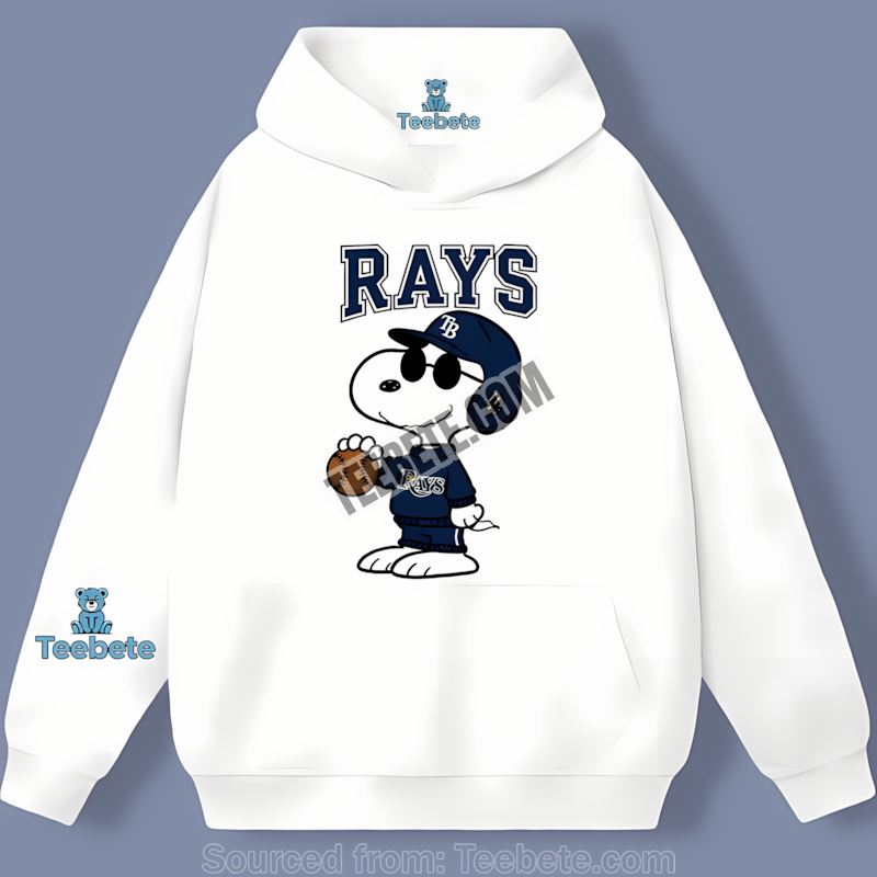 Tampa Bay Rays Vs Cool Snoopy Showdown Graphic Hoodie Tampa Bay Rays Vs Cool Snoopy Showdown Graphic Hoodie