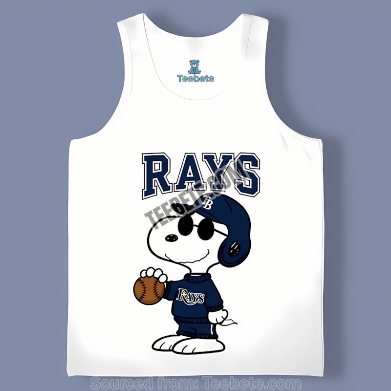 Tampa Bay Rays Vs Cool Snoopy Showdown Graphic Tanktop Tampa Bay Rays Vs Cool Snoopy Showdown Graphic Tanktop