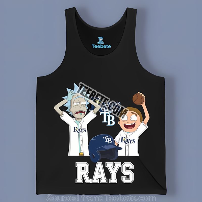 Tampa Bay Rays Vs Rick And Morty Adventure Regular Tanktop Tampa Bay Rays Vs Rick And Morty Adventure Regular Tanktop