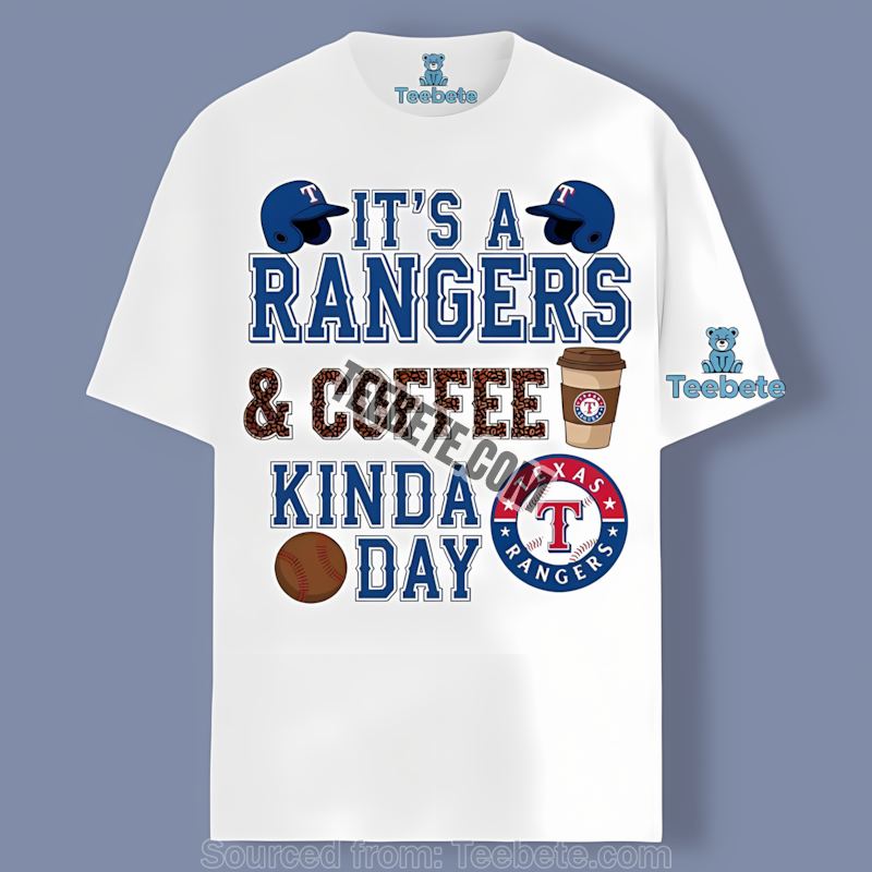 Texas Rangers Christmas Tree Baseball Logo Lights Classic Shirt