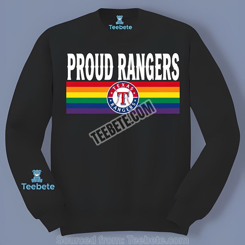 Texas Rangers Lgbt Pride Rainbow Baseball Colors Adults Long Sleeve Texas Rangers Lgbt Pride Rainbow Baseball Colors Adults Long Sleeve