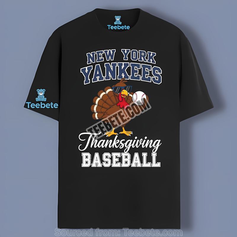Thanksgiving Baseball Turkey New York Yankees Classic Shirt