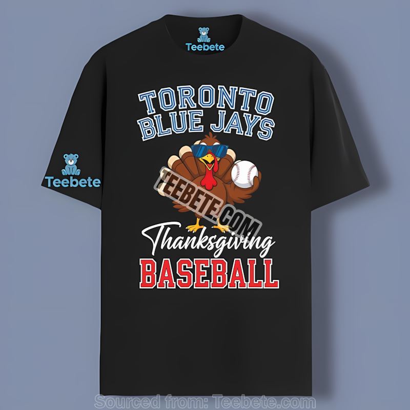 Thanksgiving Turkey Toronto Blue Jays Baseball Shirt