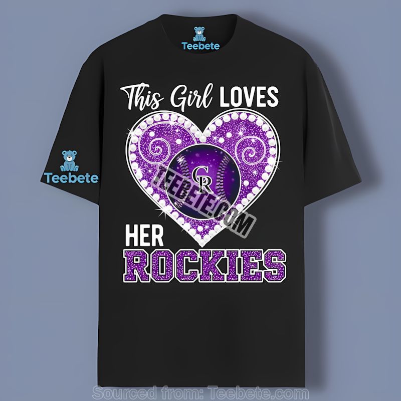 This Girl Loves Her Colorado Rockies Shirt