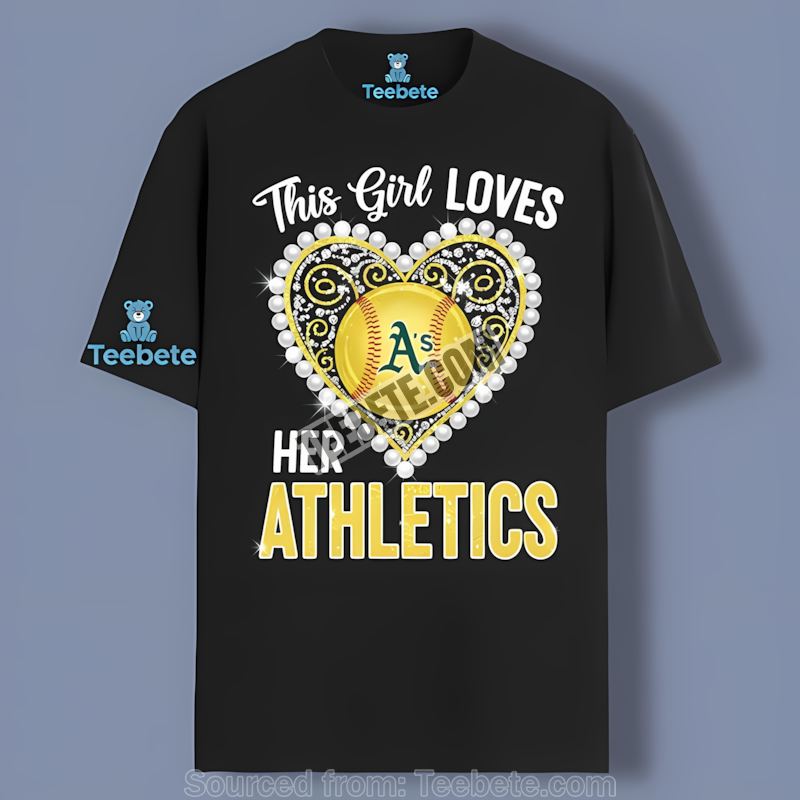 This Girl Loves Her Oakland Athletics Unisex Shirt
