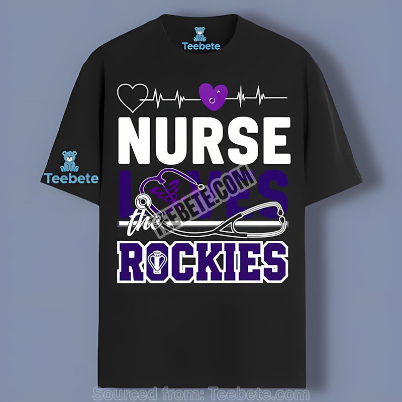 This Nurse Loves The Colorado Rockies Shirt