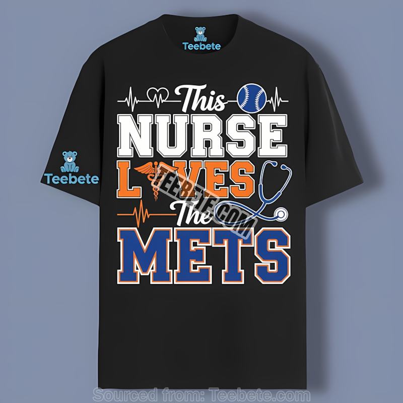 This Nurse Loves The New York Mets Graphic Shirt