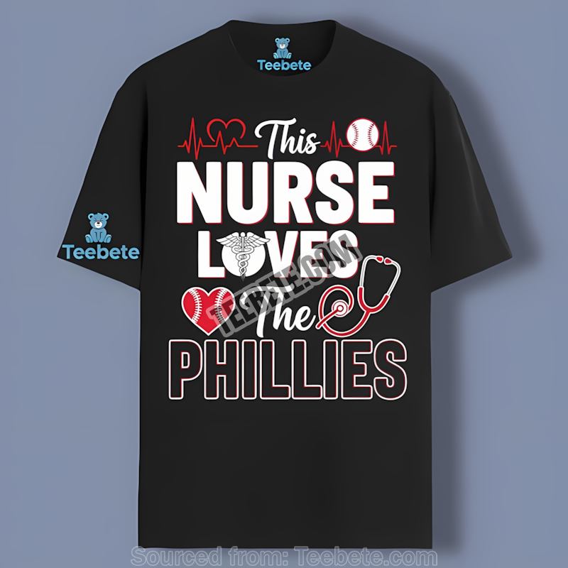 This Nurse Loves The Philadelphia Phillies Vintage Shirt
