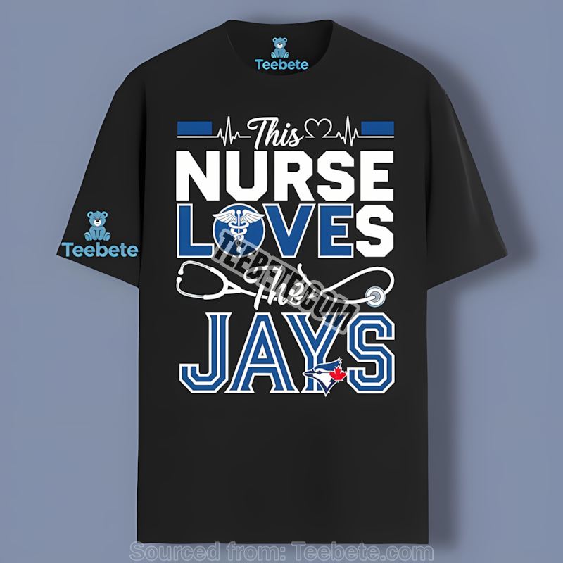 This Nurse Loves The Toronto Blue Jays Vintage Shirt