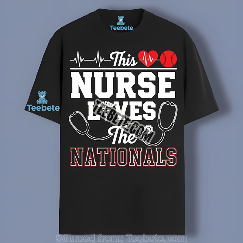This Nurse Loves The Washington Nationals Vintage Shirt