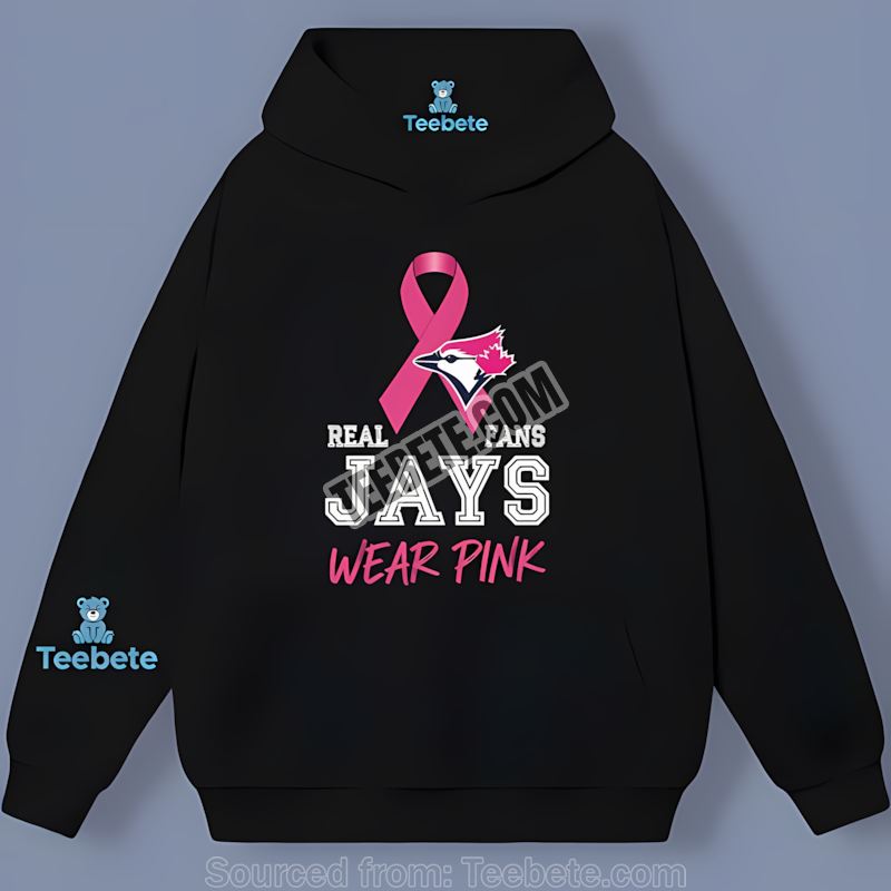 Toronto Blue Jays Breast Cancer Awareness Fans Wear Pink Adults Hoodie Toronto Blue Jays Breast Cancer Awareness Fans Wear Pink Adults Hoodie