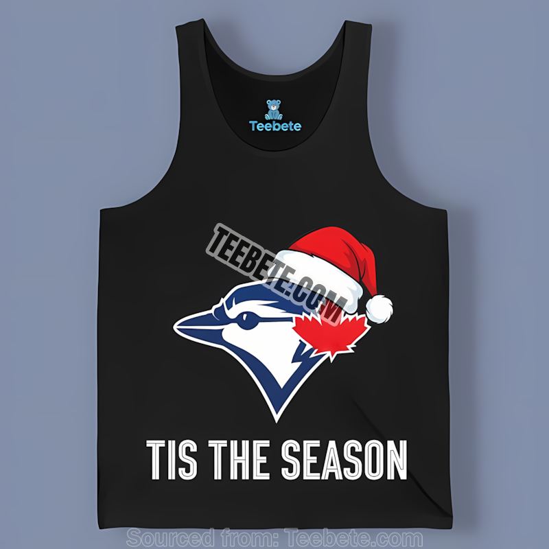 Toronto Blue Jays Tis The Season Christmas Adults Tanktop Toronto Blue Jays Tis The Season Christmas Adults Tanktop