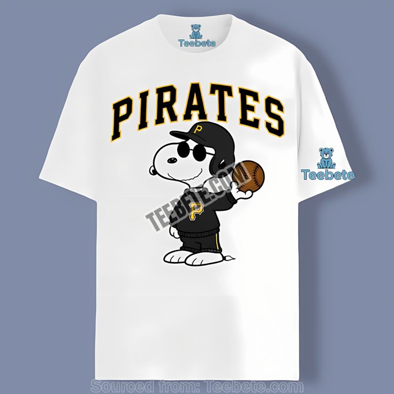 Vs Pittsburgh Pirates Cool Snoopy Sports Shirt