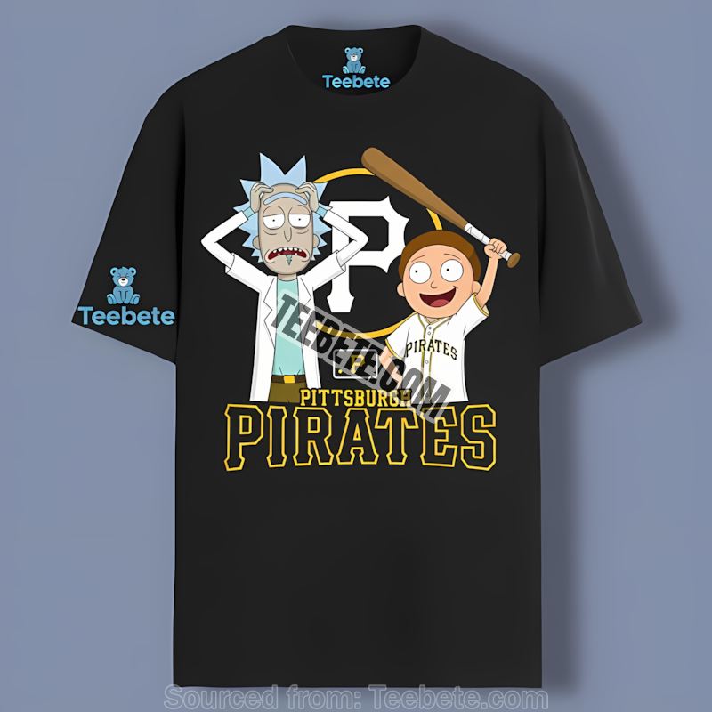 Vs Pittsburgh Pirates Rick And Morty Color Shirt