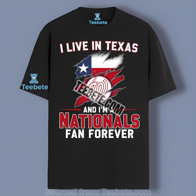 Washington Nationals Texas Fan Forever Unisex Shirt
