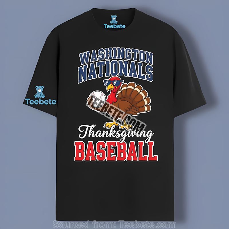 Washington Nationals Thanksgiving Baseball Turkey Classic Shirt
