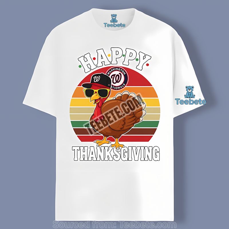 Washington Nationals Thanksgiving Turkey Classic Shirt