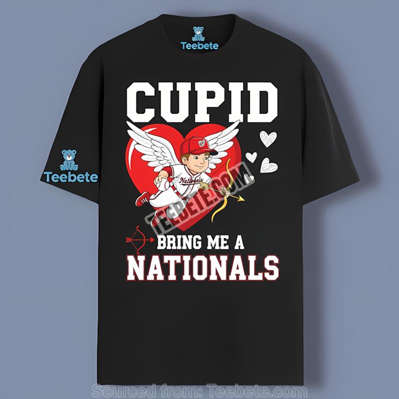 Washington Nationals Valentines Cupid Bring Me A Nationals Classic Shirt
