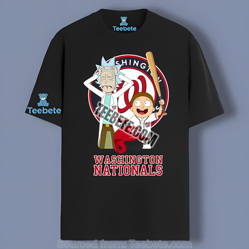 Washington Nationals Vs Rick And Morty Adults Shirt