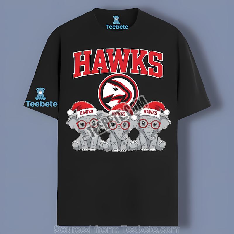 Atlanta Hawks Christmas Gnomes Graphic Shirt