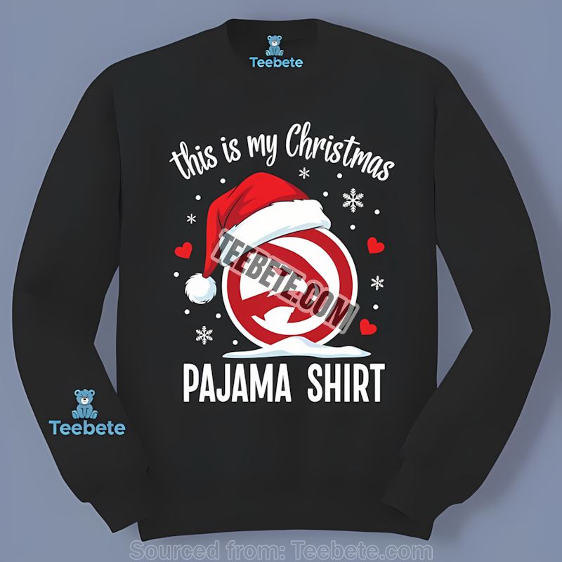 Atlanta Hawks Christmas Pajama Retro Long Sleeve Atlanta Hawks Christmas Pajama Retro Long Sleeve