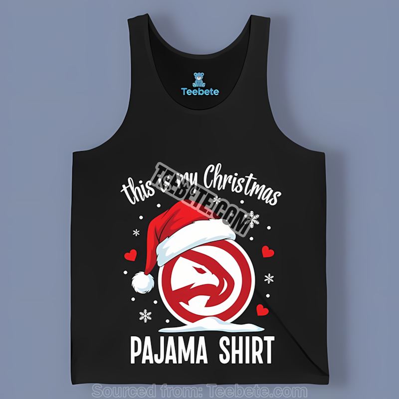 Atlanta Hawks Christmas Pajama Retro Tanktop Atlanta Hawks Christmas Pajama Retro Tanktop