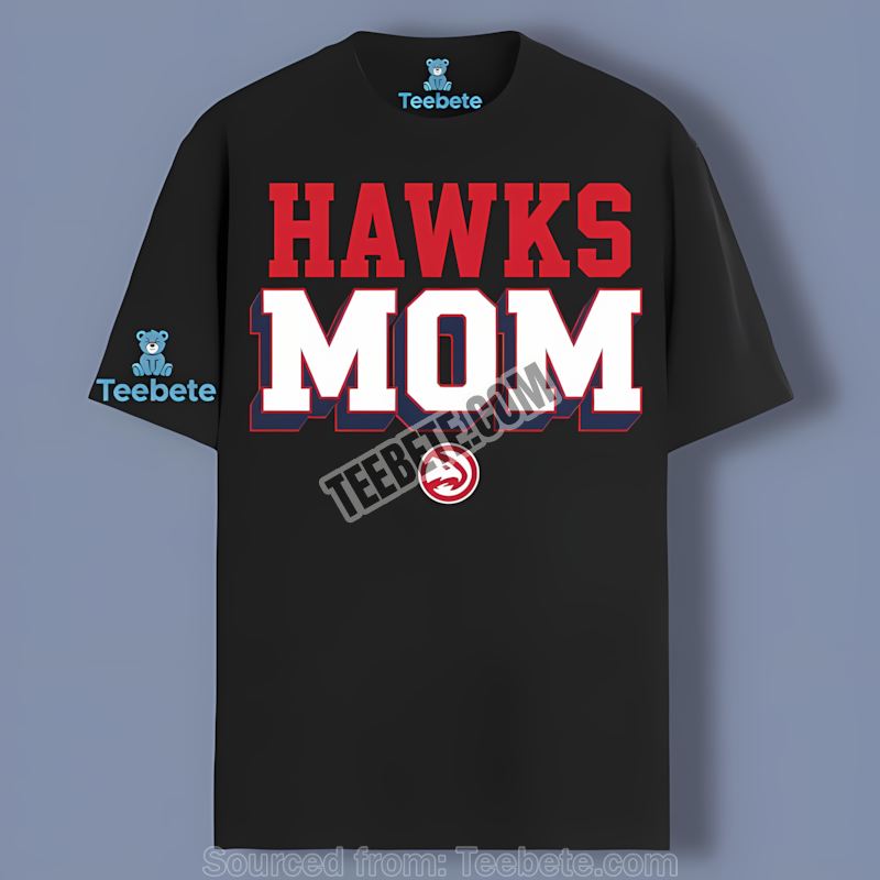 Atlanta Hawks Mom Graphic Shirt